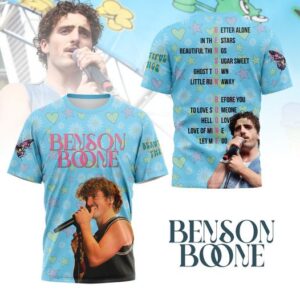 Benson Boone All Over Print 3D Unisex Hoodie,Tshirt,Sweatshirt - HD10256914