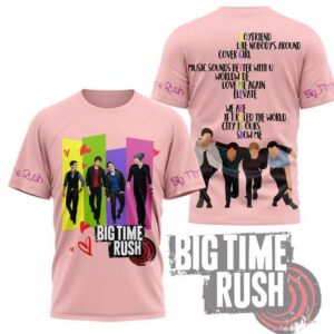 Big Time Rush All Over Print 3D Unisex Hoodie,Tshirt,Sweatshirt - HD10256919