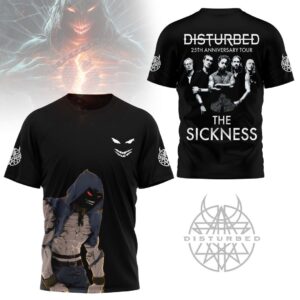 Disturbed All Over Print 3D Unisex Hoodie,Tshirt,Sweatshirt - HD10256989