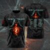 Disturbed All Over Print 3D Unisex Hoodie,Tshirt,Sweatshirt - HD10256990