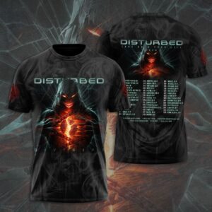 Disturbed All Over Print 3D Unisex Hoodie,Tshirt,Sweatshirt - HD10256990