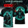 Disturbed All Over Print 3D Unisex Hoodie,Tshirt,Sweatshirt - HD10256993