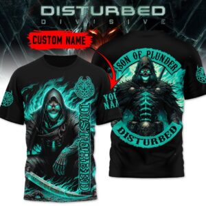 Disturbed All Over Print 3D Unisex Hoodie,Tshirt,Sweatshirt - HD10256993