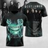 Disturbed All Over Print 3D Unisex Hoodie,Tshirt,Sweatshirt - HD10256997