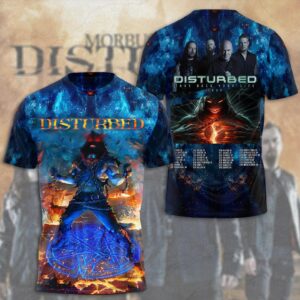Disturbed All Over Print 3D Unisex Hoodie,Tshirt,Sweatshirt - HD10256999