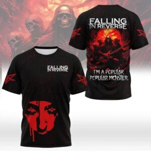 Falling In Reverse All Over Print 3D Unisex Hoodie,Tshirt,Sweatshirt - HD10257007