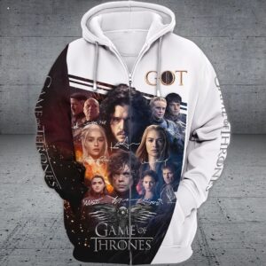 Game Of Thrones All Over Print 3D Unisex Hoodie,Tshirt,Sweatshirt - HD10257040