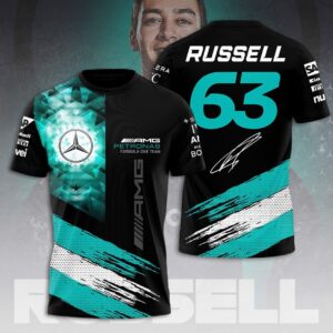 George Russell All Over Print 3D Unisex Hoodie,Tshirt,Sweatshirt - HD10257055