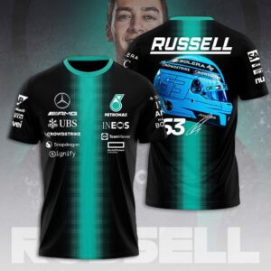 George Russell All Over Print 3D Unisex Hoodie,Tshirt,Sweatshirt - HD10257058
