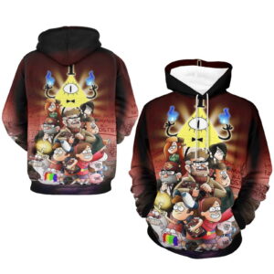 Gravity Falls All Over Print 3D Unisex Hoodie,Tshirt,Sweatshirt - HD10257089