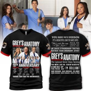 Grey's Anatomy All Over Print 3D Unisex Hoodie,Tshirt,Sweatshirt - HD10257109