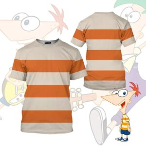 Phineas and Ferb All Over Print 3D Unisex Hoodie,Tshirt,Sweatshirt - HD10257315