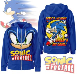 Sonic The Hedgehog All Over Print 3D Unisex Hoodie,Tshirt,Sweatshirt - HD10257377