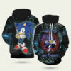 Sonic The Hedgehog All Over Print 3D Unisex Hoodie,Tshirt,Sweatshirt - HD10257380