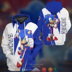 Sonic The Hedgehog All Over Print 3D Unisex Hoodie,Tshirt,Sweatshirt - HD10257381