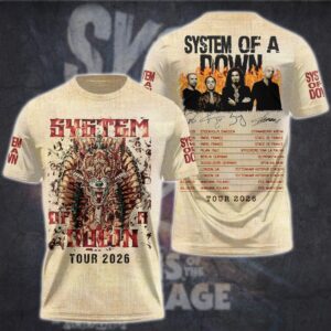 System of a Down All Over Print 3D Unisex Hoodie,Tshirt,Sweatshirt - HD10257396