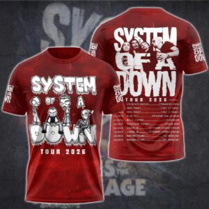 System of a Down All Over Print 3D Unisex Hoodie,Tshirt,Sweatshirt - HD10257403