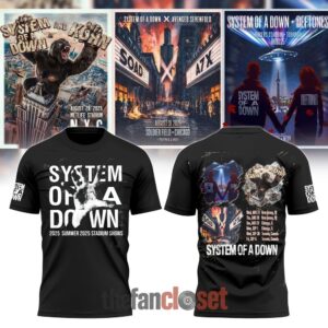 System of a Down All Over Print 3D Unisex Hoodie,Tshirt,Sweatshirt - HD10257405