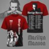Marilyn Manson All Over Print 3D Unisex Hoodie,Tshirt,Sweatshirt - HD10257507