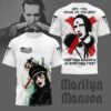 Marilyn Manson All Over Print 3D Unisex Hoodie,Tshirt,Sweatshirt - HD10257508