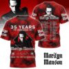Marilyn Manson All Over Print 3D Unisex Hoodie,Tshirt,Sweatshirt - HD10257509