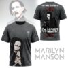 Marilyn Manson All Over Print 3D Unisex Hoodie,Tshirt,Sweatshirt - HD10257510