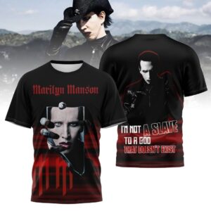 Marilyn Manson All Over Print 3D Unisex Hoodie,Tshirt,Sweatshirt - HD10257512