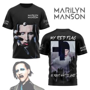Marilyn Manson All Over Print 3D Unisex Hoodie,Tshirt,Sweatshirt - HD10257513