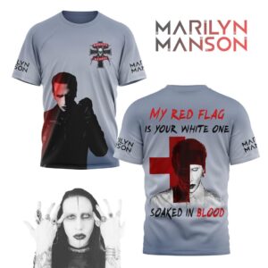 Marilyn Manson All Over Print 3D Unisex Hoodie,Tshirt,Sweatshirt - HD10257514