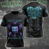 Marilyn Manson All Over Print 3D Unisex Hoodie,Tshirt,Sweatshirt - HD10257516