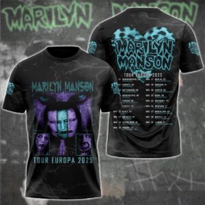 Marilyn Manson All Over Print 3D Unisex Hoodie,Tshirt,Sweatshirt - HD10257516