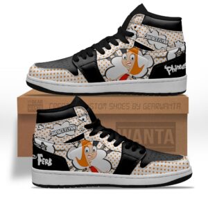 Phineas and Ferb Air Jordan High Top Shoes - HD10257791