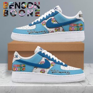 Benson Boone Custom Nike Logo AF1 Shoes - HD10257814