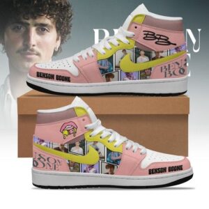 Benson Boone Air Jordan High Top Shoes - HD10257817