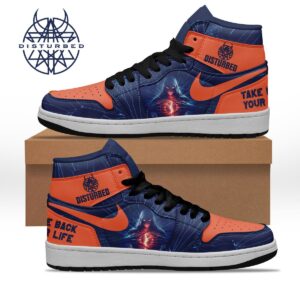 Disturbed Air Jordan High Top Shoes - HD10257863
