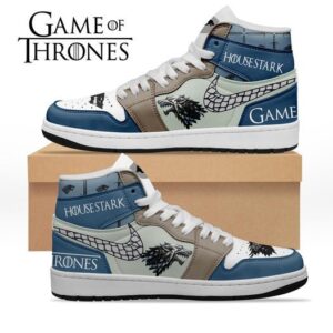 Game Of Thrones Air Jordan High Top Shoes - HD10257871