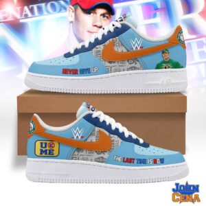 John Cena Custom Nike Logo AF1 Shoes - HD10257901