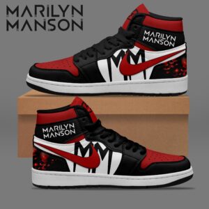 Marilyn Manson Air Jordan High Top Shoes - HD10257912