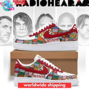 Radiohead Custom Nike Logo AF1 Shoes - HD10257947