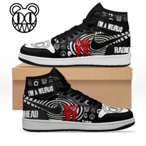 Radiohead Air Jordan High Top Shoes - HD10257948