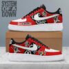 System of a Down Custom Nike Logo AF1 Shoes - HD10257956
