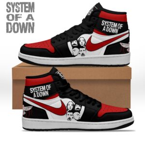 System of a Down Air Jordan High Top Shoes - HD10257957