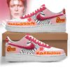 David Bowie Custom Nike Logo AF1 Shoes - HD10258016
