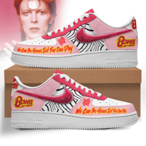 David Bowie Custom Nike Logo AF1 Shoes - HD10258016