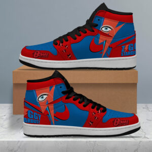 David Bowie Air Jordan High Top Shoes - HD10258019