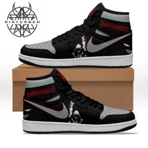 Disturbed Air Jordan High Top Shoes - HD10258023