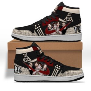 Fall Out Boy Air Jordan High Top Shoes - HD10258029