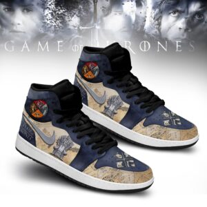 Game Of Thrones Air Jordan High Top Shoes - HD10258036