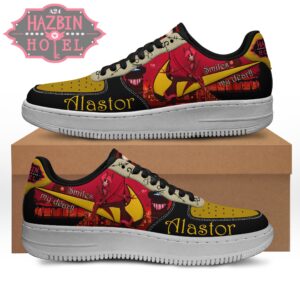 Hazbin Hotel Air Force Shoes - HD10258048