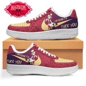 Hazbin Hotel Air Force Shoes - HD10258049